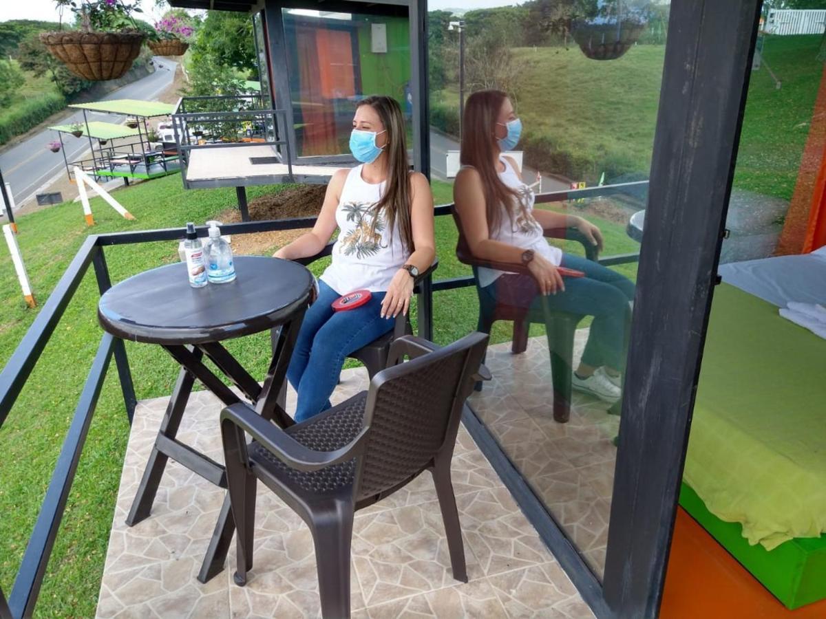 Glamping - Calochorno Hotel Alcala Exterior photo